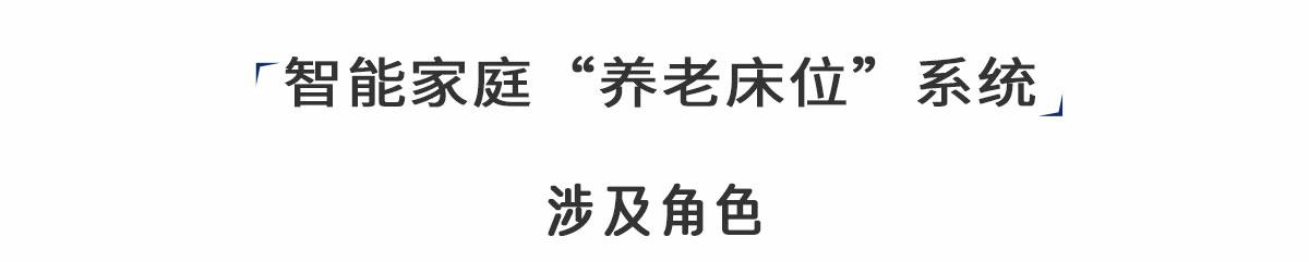 智能家庭“養老床位”解決方案